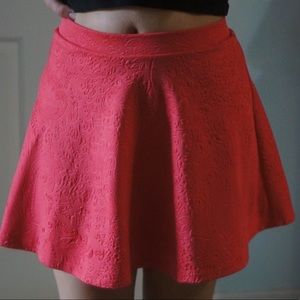 Pink skirt